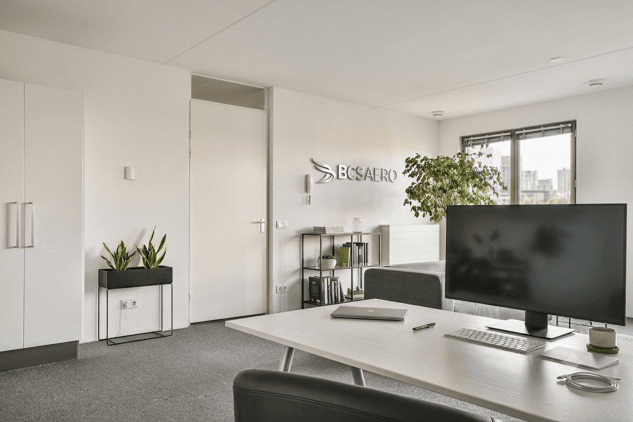 The BCS Aero office